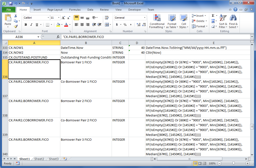 BizRuleAnalyzer Custom Field Report Export to Excel